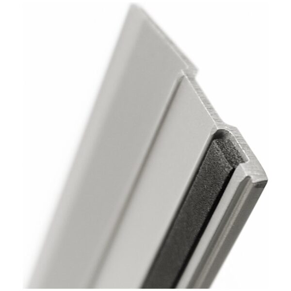 Kangaro liniaal - 30cm - aluminium - met rubber inleg - Afbeelding 2