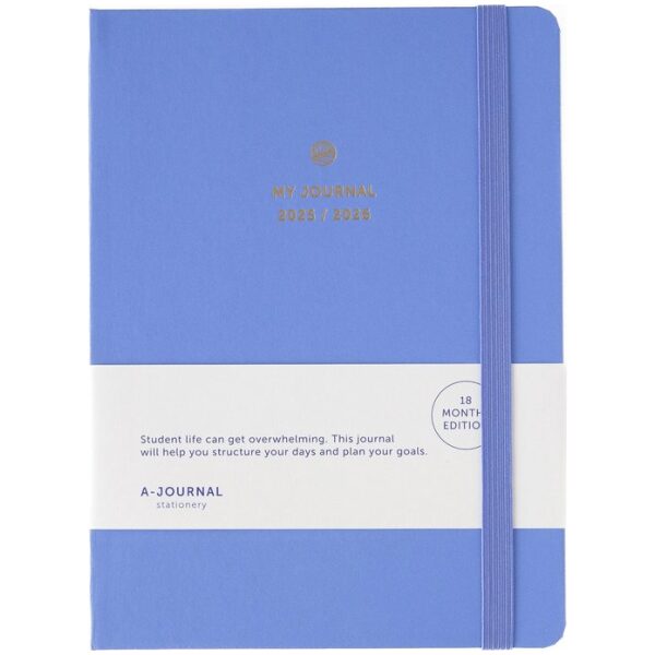 My Journal 18 Maanden Agenda 25-26 Lavendel Blauw