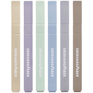 Eberhard Faber Markeerstiften Vierkant 6 stuks Natural