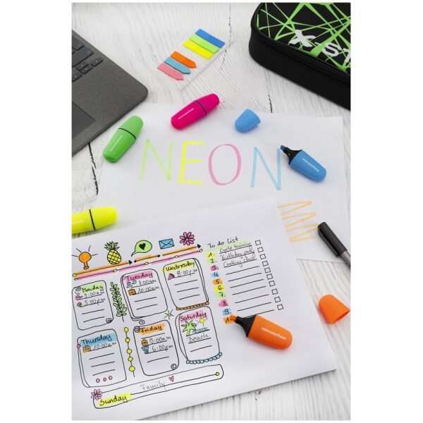 Eberhard Faber Markeerstiften Mini 6 stuks Neon - Afbeelding 3