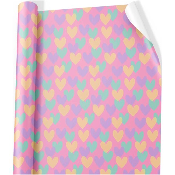 Kaftpapier Verschillende Kleuren Hartjes