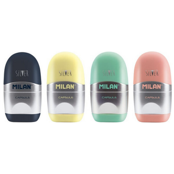 Milan Capsule Gum en Puntenslijper Roze