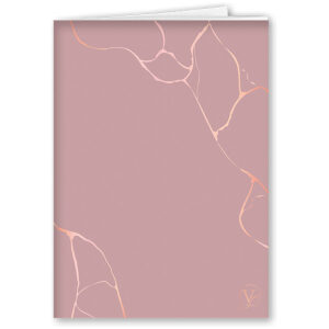Schrift A4 Lijn - Valo Roze