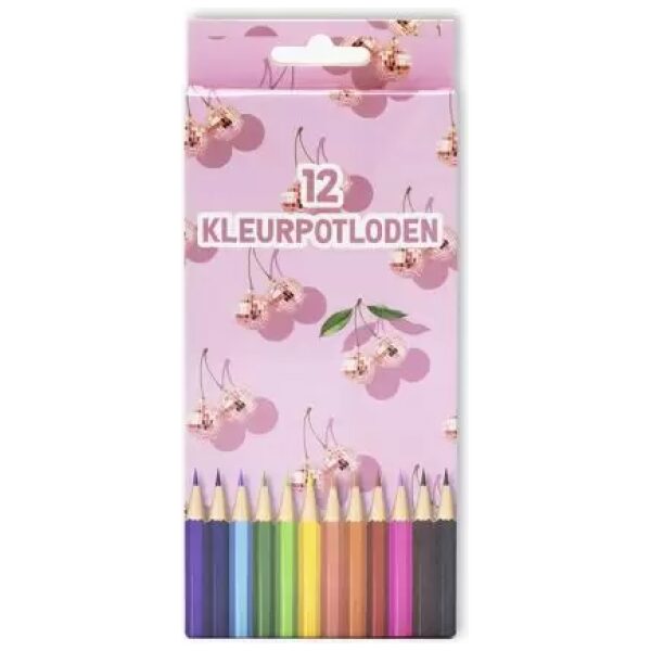 Verhaak Kleurpotloden 12 stuks Cherry
