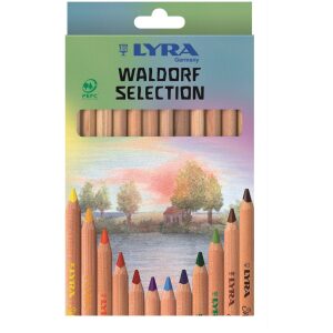 Lyra Super Ferby Waldorf Selection kleurpotlood 12 stuks Multi kleuren