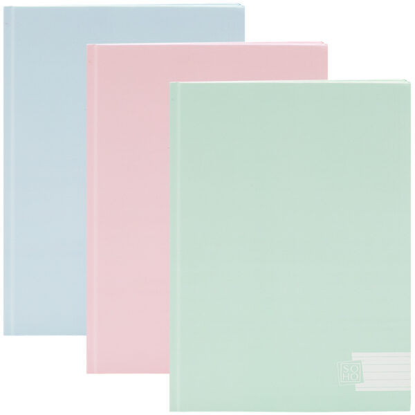 Schrift A4 - Harde Kaft - Pastel Blauw - Afbeelding 2
