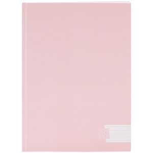 Schrift A4 - Harde Kaft - Pastel Roze