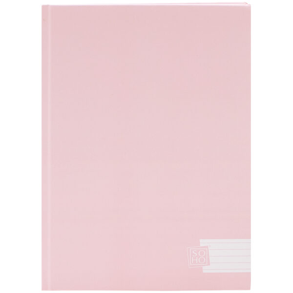 Schrift A4 - Harde Kaft - Pastel Roze