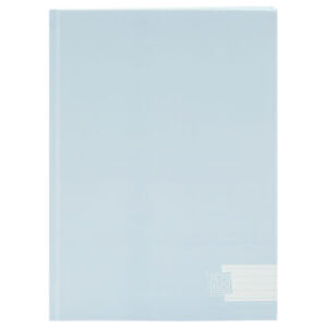 Schrift A4 - Harde Kaft - Pastel Blauw