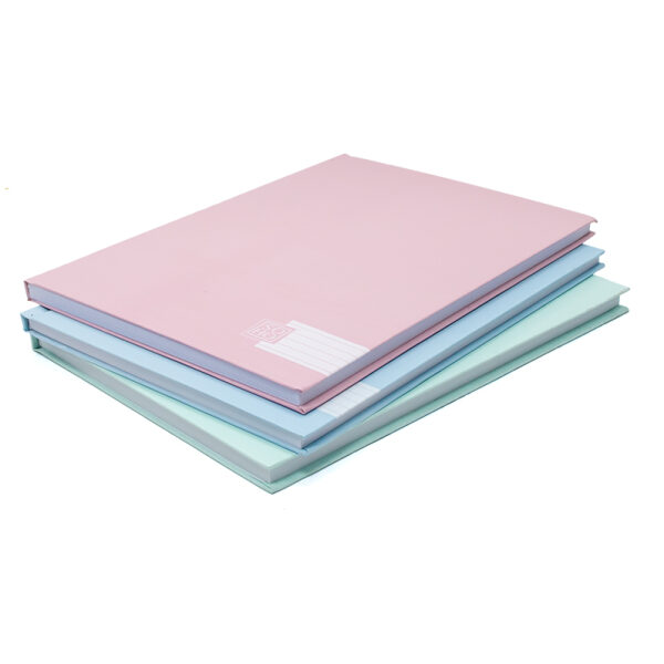 Schrift A4 - Harde Kaft - Pastel Blauw - Afbeelding 3
