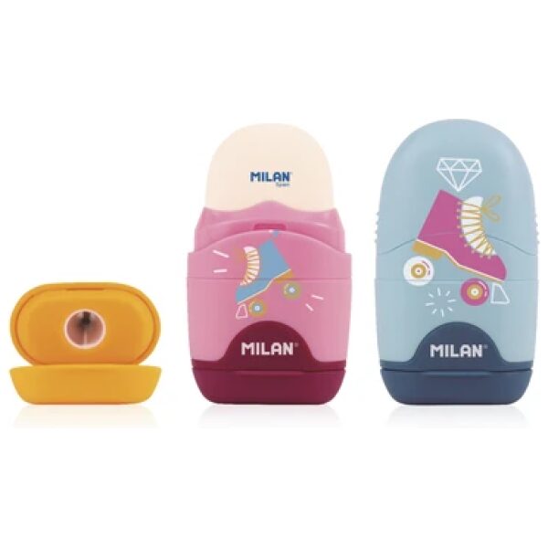 Milan Puntenslijper met Gum Print Roze - Afbeelding 2
