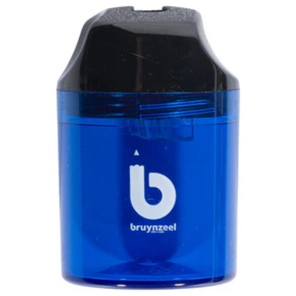 Bruynzeel Dubbele Puntenslijper Met Bakje - Blauw