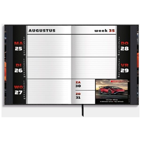 Extreme Cars Schoolagenda 2025-2026 - Afbeelding 2