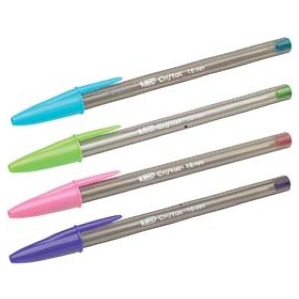 Balpen Bic Cristal Fun blister à 6+2 gratis - Afbeelding 3