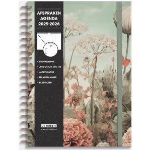 Afsprakenagenda De Hobbit 25-26 A4 Veldbloemen