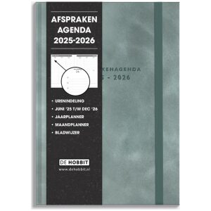 Afsprakenagenda De Hobbit 25-26 A5 Suedelook