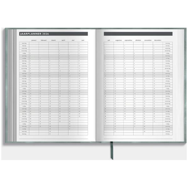 Afsprakenagenda De Hobbit 25-26 A5 Suedelook - Afbeelding 5