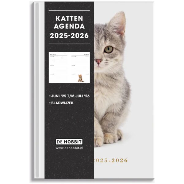 De Hobbit Agenda 2025-2026 ±A5 Katten - Afbeelding 2
