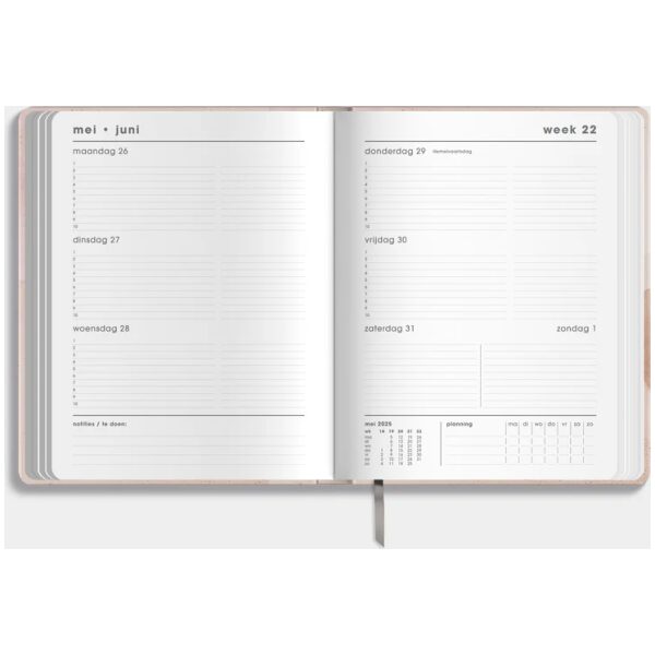 Docentenagenda De Hobbit 25-26 ±A4 Abstract Oudroze - Afbeelding 5