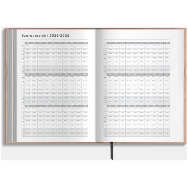 Docentenagenda De Hobbit 25-26 A5 Washed Craft - Afbeelding 8
