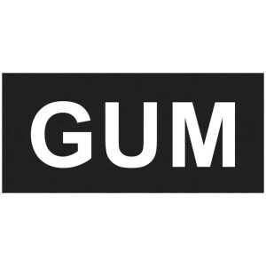 Gum XXL Zwart