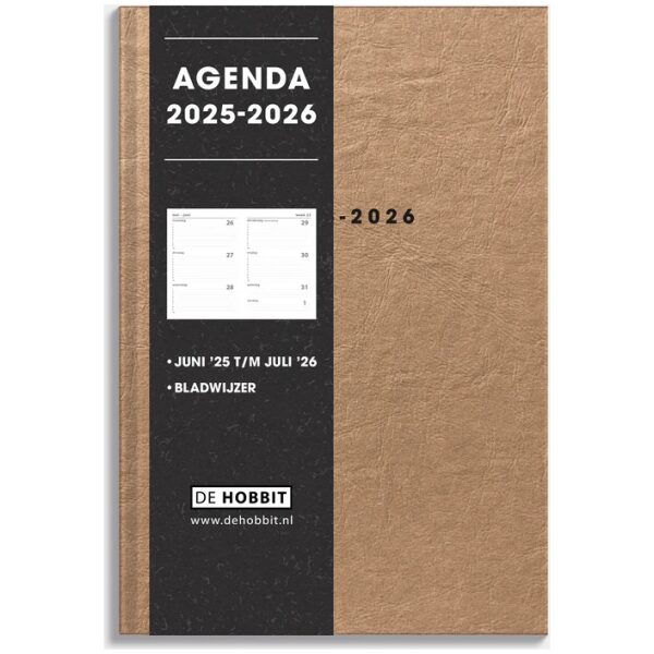Schoolagenda De Hobbit 25-26 ±A5 Washed Craft