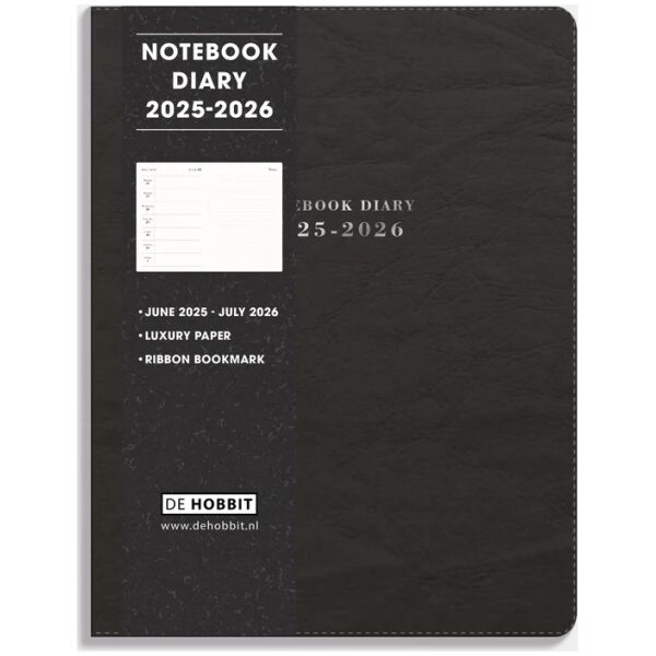Notebook Diary De Hobbit 25-26 A5 Washed Craft