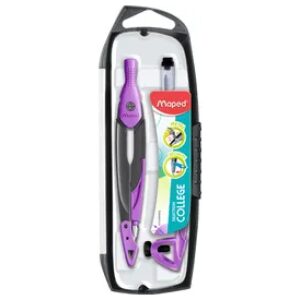 Maped Metal Open Passer 3‑delig - Paars