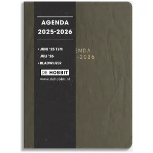 Pocket Agenda De Hobbit 25-26 A6 Washed Craft