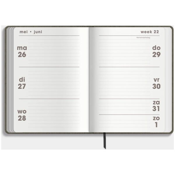 Pocket Agenda De Hobbit 25-26 A6 Washed Craft - Afbeelding 3