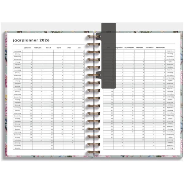 Ringband Agenda De Hobbit 25-26 A5 Romantisch - Afbeelding 4