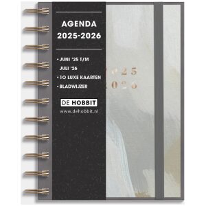 Ringband Agenda De Hobbit 25-26 A6 Verfstructuur