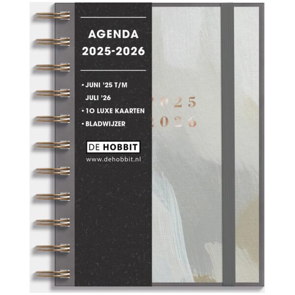 Ringband Agenda De Hobbit 25-26 A6 Verfstructuur