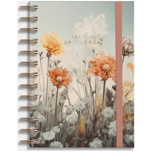 Ringband Agenda De Hobbit 25-26 Medium Veldbloemen - Afbeelding 2