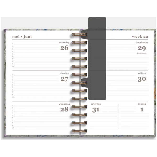 Ringband Agenda De Hobbit 25-26 Medium Weidebloemen - Afbeelding 3