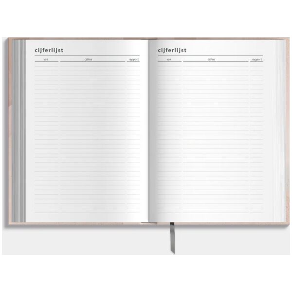 Schoolagenda De Hobbit 25-26 ±A5 Abstract Oudroze - Afbeelding 5