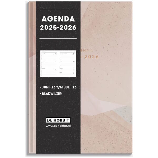 Schoolagenda De Hobbit 25-26 ±A5 Abstract Oudroze
