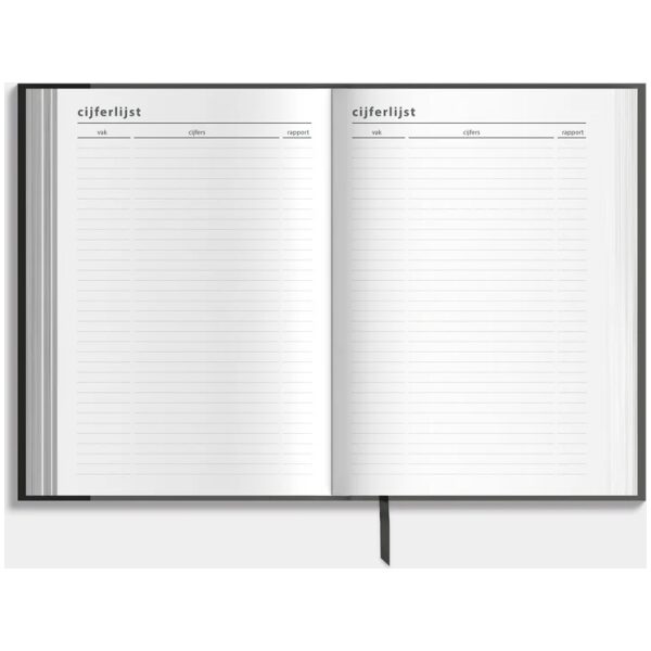 Schoolagenda De Hobbit 25-26 ±A5 Grijs - Afbeelding 5