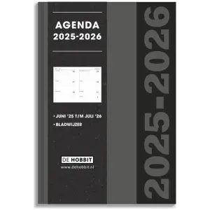 Schoolagenda De Hobbit 25-26 ±A5 Grijs