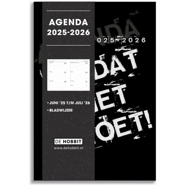 Schoolagenda De Hobbit 25-26 ±A5 Omdat Het Moet