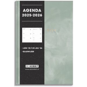 Schoolagenda De Hobbit 25-26 ±A5 Groen