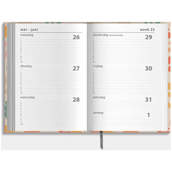 Schoolagenda De Hobbit 25-26 ±A5 Vintage - Afbeelding 3