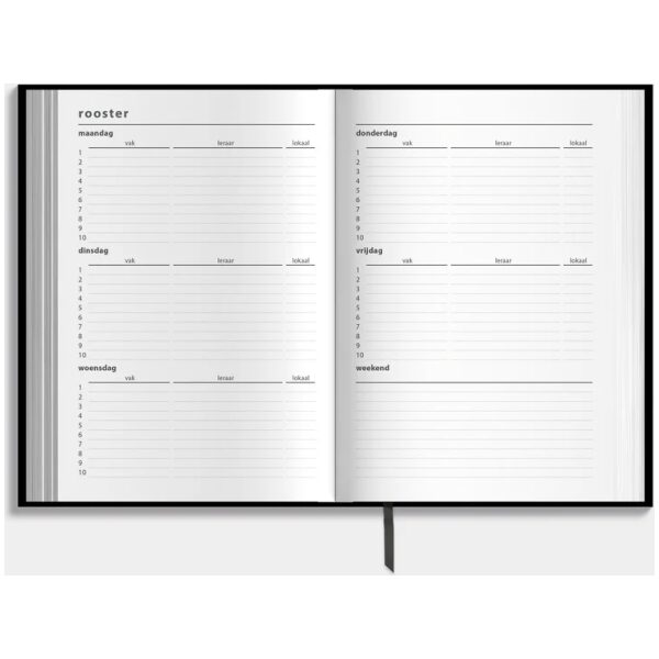 Schoolagenda De Hobbit 25-26 ±A5 WTF - Afbeelding 4