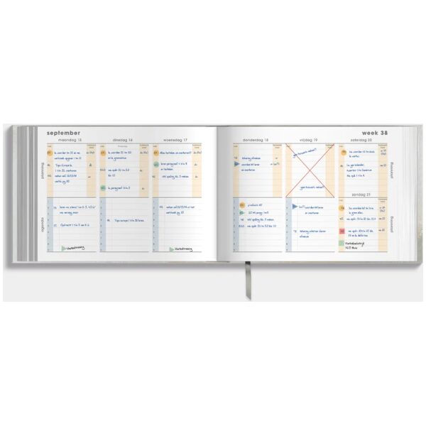 Studieplanner De Hobbit 25-26 A5+ Verfstructuur - Afbeelding 7