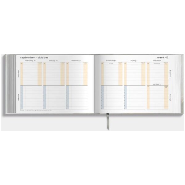 Studieplanner De Hobbit 25-26 A5+ Verfstructuur - Afbeelding 6