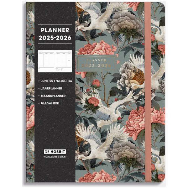 Weekplanner De Hobbit 25-26 ±A4 Kraanvogels