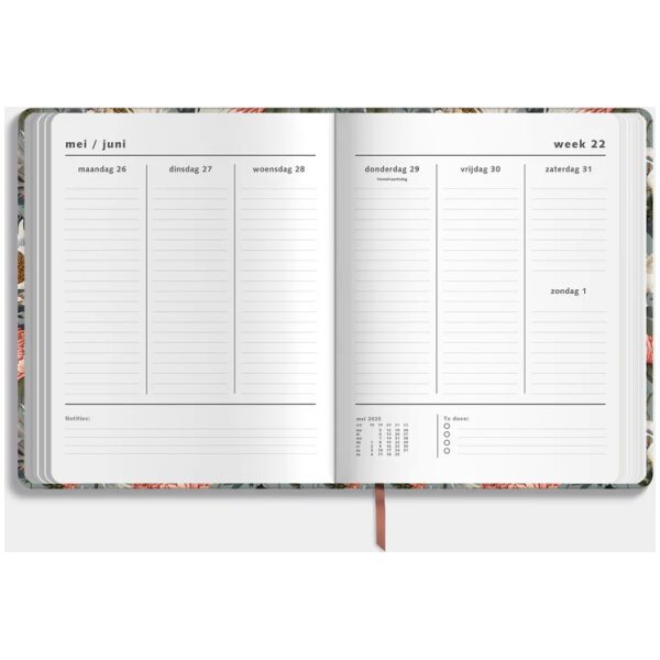Weekplanner De Hobbit 25-26 ±A4 Kraanvogels - Afbeelding 3