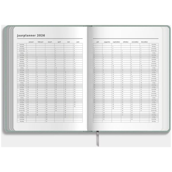 Weekplanner De Hobbit 25-26 ±A4 Lederlook - Afbeelding 5