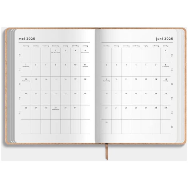 Weekplanner De Hobbit 25-26 ±A4 Washed Craft - Afbeelding 4