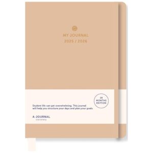 My Journal 18 Maanden Agenda 25-26 Beige